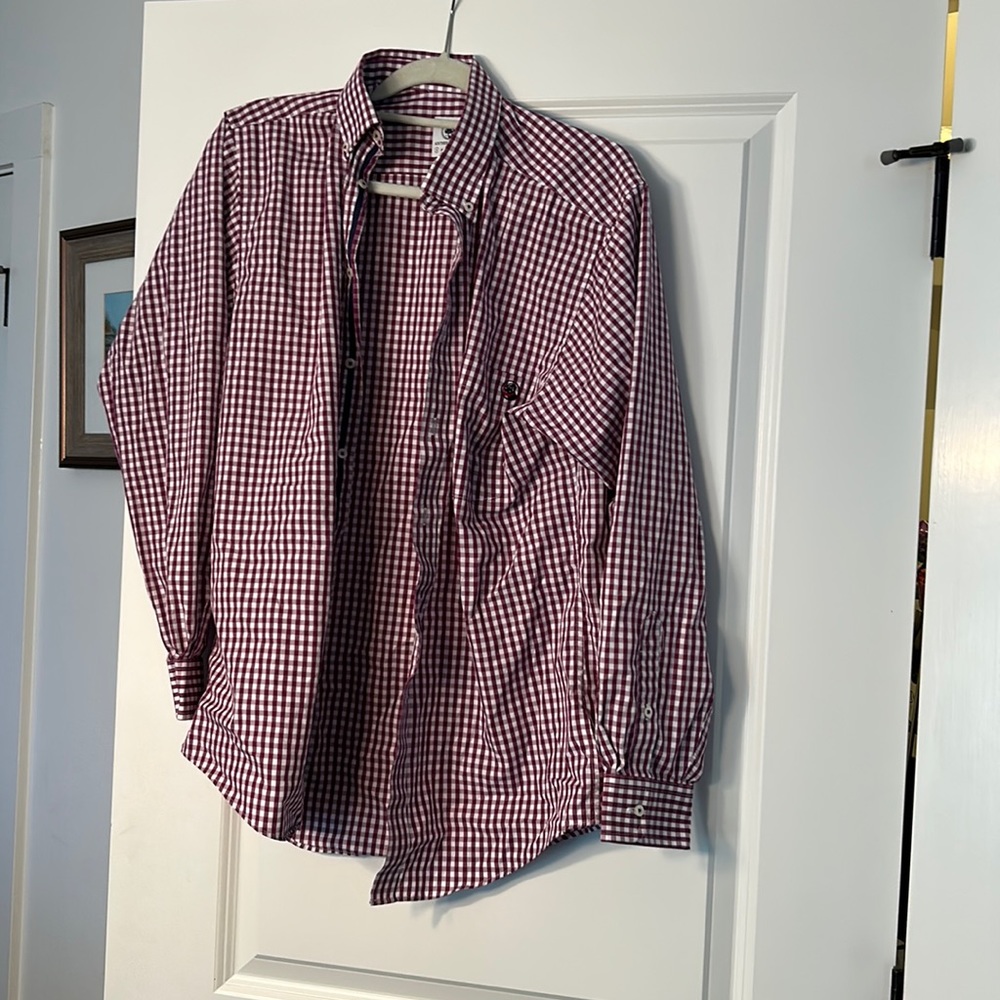 Southern Proper checked long sleeve shirt